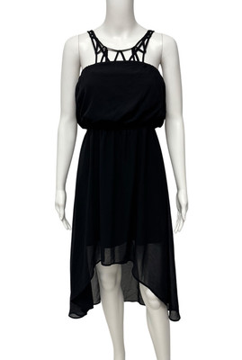XOXO women's empire black sleeveless assymetrical dress size S | eBay XOXO women's empire black sleeveless assymetrical dress size S | eBay