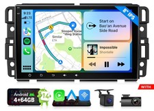 Android 14 4+64 for Chevrolet Silverado 07-13 Apple CarPlay Car Stereo GPS WiFi6