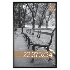 MCS Trendsetter 22.75x34 Black High-Gloss Poster Frame - Vertical  Horizontal W