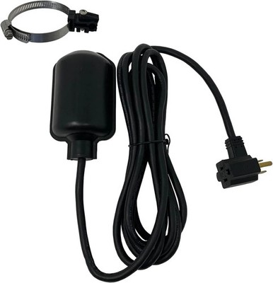Universal Tethered Sump Pump Float Switch Replacement With Piggyback Plug 10 Ft