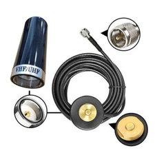 UHF/VHF 137-174/400/870MHz Antenna & Mount For Mobile radio CDM1250 CDM1550