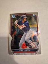 JUAN CHACON 2023 BOWMAN PROSPECTS CHROME 1ST BOWMAN #BCP-105 FREE SHIPPING