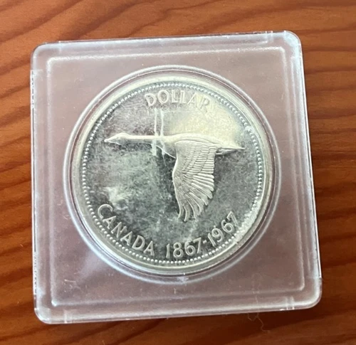 1967 Canada Goose Dollar, Uncirculated
