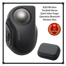ELECOM bitra Trackball Mouse Quiet Index Fing...
