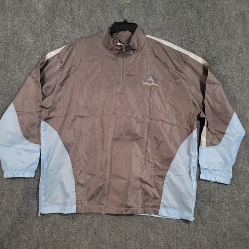 Maglione Walt Disney World Parks giacca a vento impacchettabile 1/4 zip antipioggia XL/XXL - Foto 2 di 12
