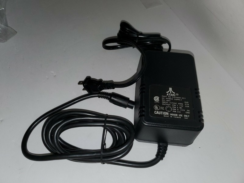 Official Atari ST SF-354 Floppy Drive AC Power Supply Adapter CO70091 DV-1401 Z5