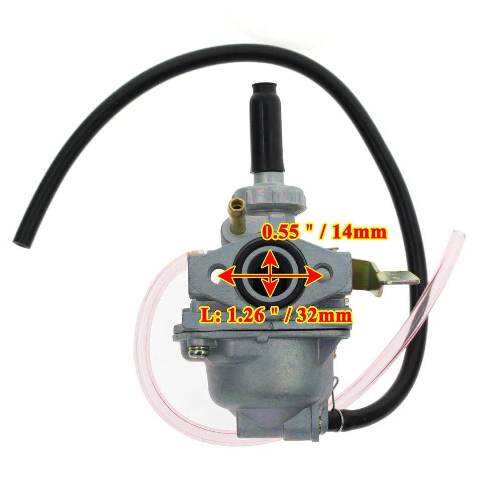 Carburetor & Throttle Cable & Fuel Filter Set For Honda Z50A 1972-1978 7/8" New - Image 2 of 4