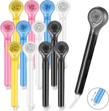 12 Pieces White Out Tape Pen, Cute Whiteout Correction Tape Pen Colorful Correct