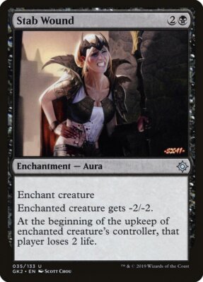 Stab Wound [Ravnica Allegiance Guild Kit] Magic MTG