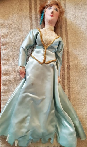 OOAK Vintage handgefertigte historische Stoffpuppen, George & Martha Washington 16 Zoll - Bild 11 von 17