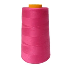 6000 Yard Sewing Thread - 100% Polyester Overlock Cone for All-Purpose Use