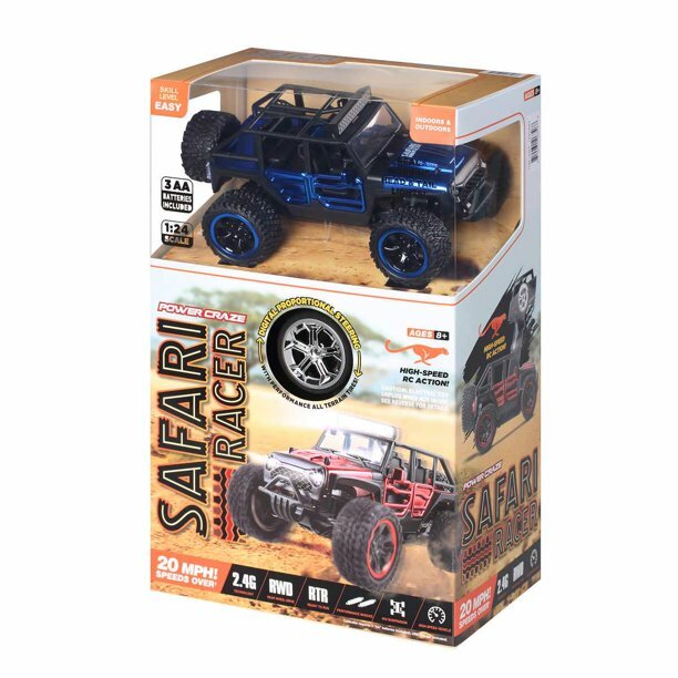 ミニカー EXCITE POWER 4WD RACING COURSE Joyracer Electric Kids Car, 4x4 24V 2-Seater, 800W Motor