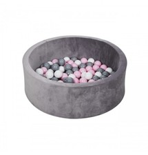 Innovaciones Ms Piscina palline Bambini Vasca morbida 100 palline Grigio