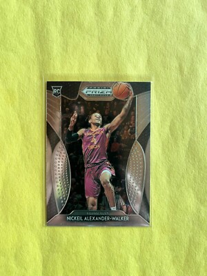 2019 Prizm Draft Picks Nickeil Alexander-Walker RC #18 Rookie Base 1