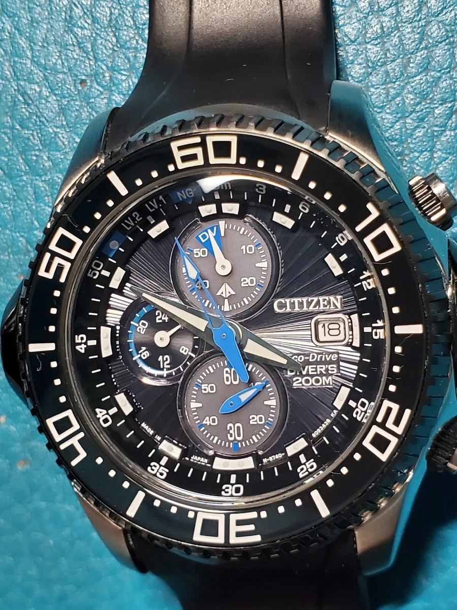 Citizen Promaster Eco Drive Ref.B740 S064023 Ceramic Bezel Gents