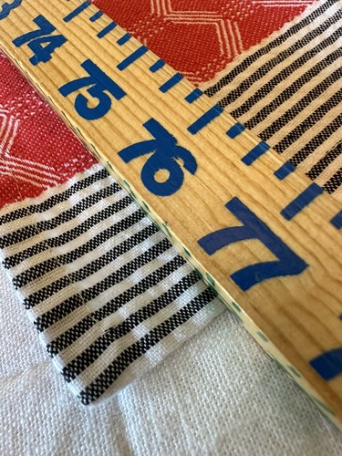 Farmhouse Table Runner Placemat Set of 8 Red White Cotton Summer July 4th - Picture 4 of 15