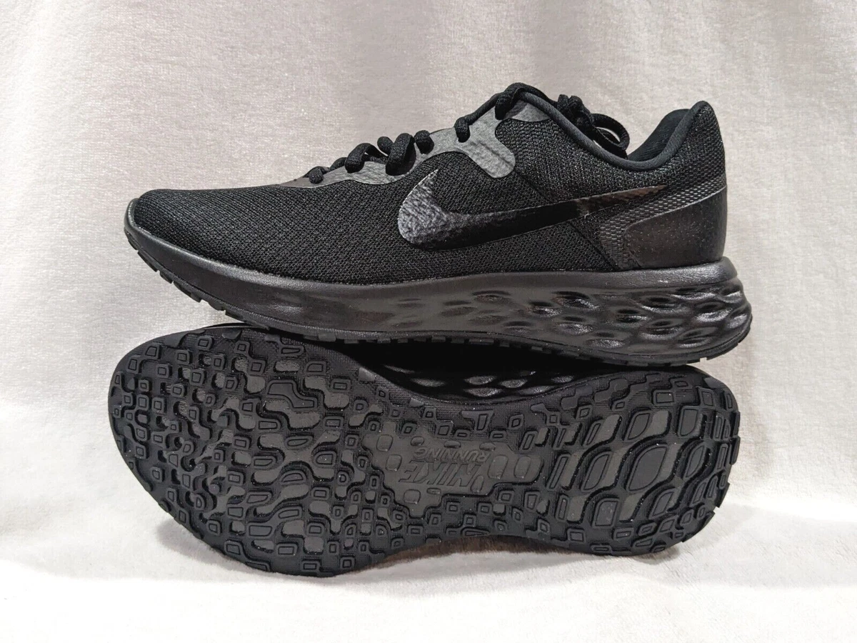 Nike Women's Revolution 6 Next Nature Running Shoes in Black/Black Size 8.5