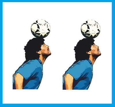 Autocollant Vintage Scudetto Napoli Des Années 80 – Sticker Adhésif Pour Voiture Ou Collection