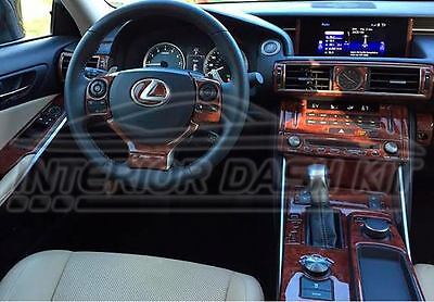 Interior Wood Dash Trim Kit Set For 14 15 16 Lexus Gs 300 350 Gs350 Gs300 Ebay