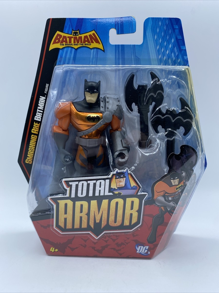 Batman the Brave and the Bold Total Armor SMASHING AXE BATMAN-NEW
