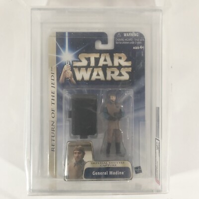 Star Wars AFA U85 GENERAL MADINE Imperial Shuttle Capture SAGA Gold #20 ROTJ VI