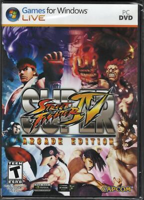 Super Street Fighter IV Arcade Edition PC (Brand New Factory Sealed US Version)