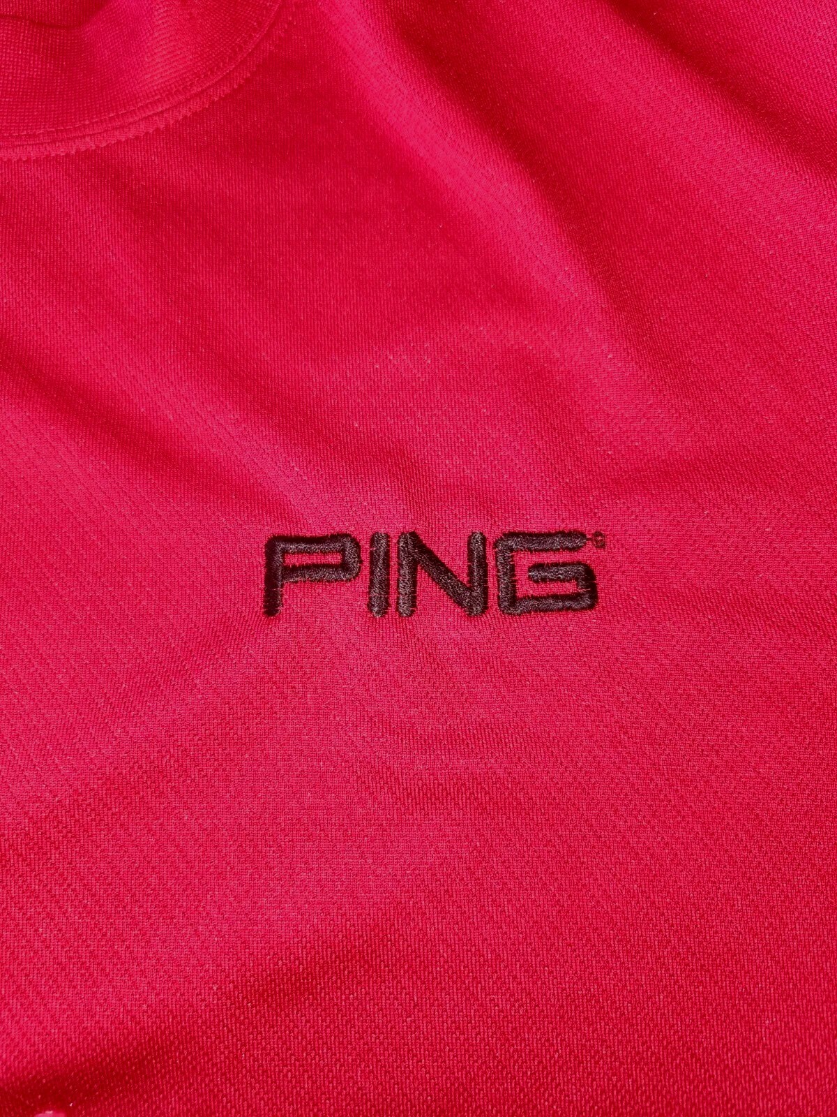 PING Performance Dynamics Polo Men's Large Red - image 3