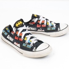 CONVERSE Chuck Taylor All Star OX Batman Boys Shoes Size 3