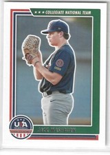 2022 USA Stars & Stripes #37 Jack Washburn RC Ole Miss Rebels Oregon St