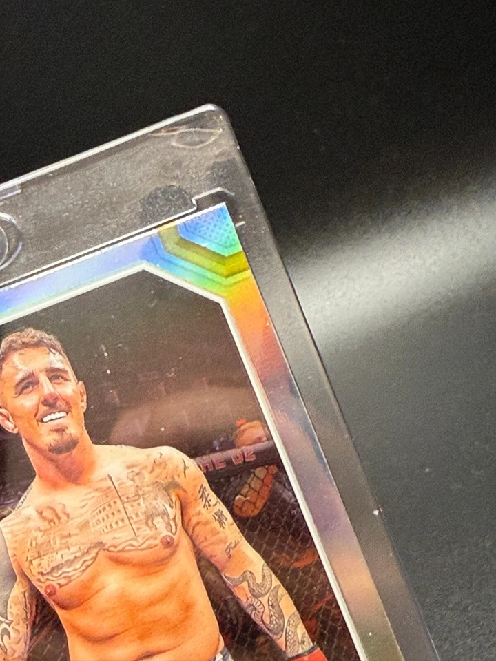 Tom Aspinall 2024 Topps Chrome UFC Refractor Card #187 - Image 4 of 4