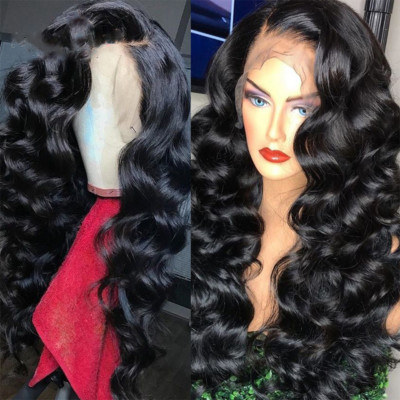 Loose Body Wave 8A Brazilian Human Hair Wig Full Lace ...