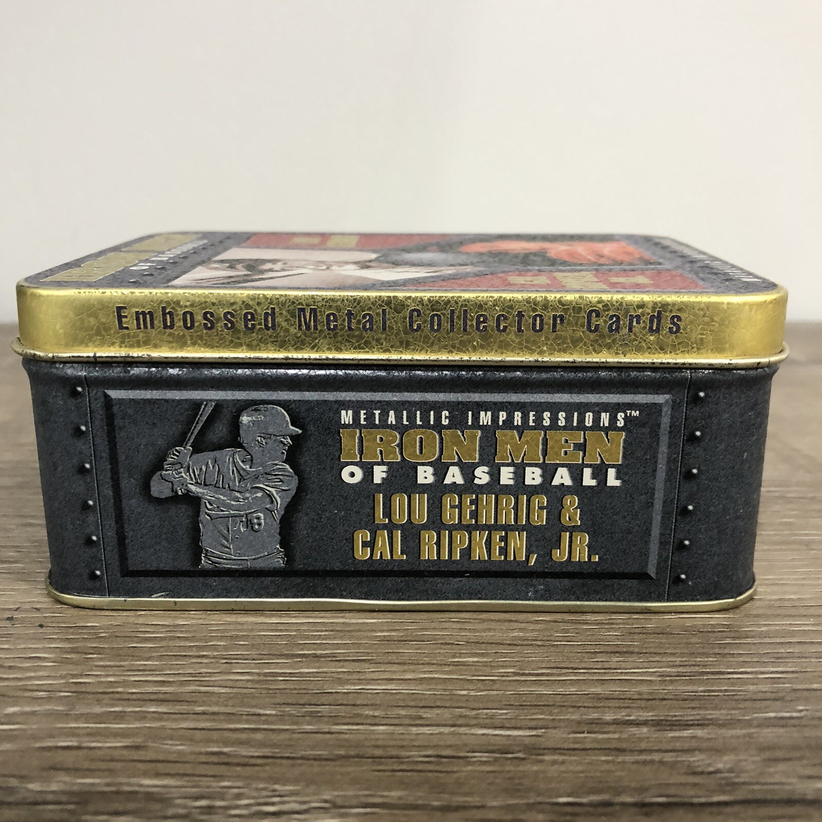 Cal Ripken Jr. Lou Gehrig Iron Men Of Baseball Avon 5 Metal Cards Set