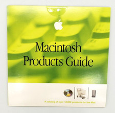 New Sealed Apple Macintosh 1999 Products Guide CD-Rom Catalog
