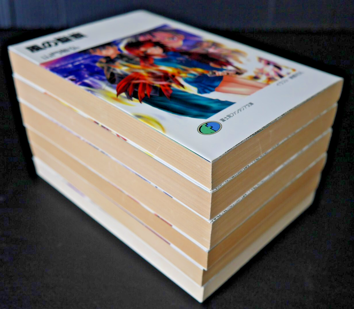 Takahiro Yamato novel LOT: Kaze no Stigma vol.1-6 Complete Set