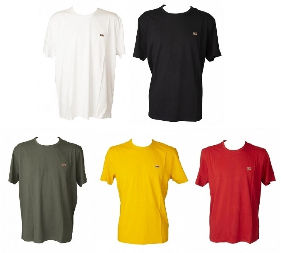 NAPAPIJRI t-shirt homme manches courtes col rond t-shirt en coton avec logo arti - Photo 1/1