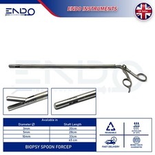 10mm 45cm Laparoscopic Stone Holding Spoon Biopsy Forceps Bariatric Laparoscopy