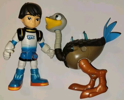 2019 Disney Jr Tomy Miles From Tomorrowland 10'' Maximum Miles & Ostrich M.E.R.C.