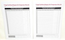Fridge Cold Room Display Chill Temperature 12 Month Records SC2 As Printed 2026.