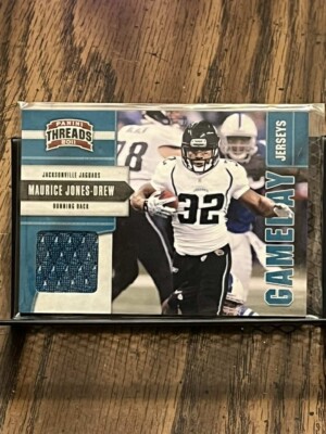 MAURICE JONES-DREW 2011 PANINI THREADS ''GAMEDAY JERSEYS'' JAGS RELIC PATCH /299!!
