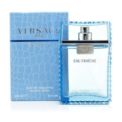 NEW Versace Man Eau Fraiche by Gianni Versace 3.4 oz EDT Cologne for Men