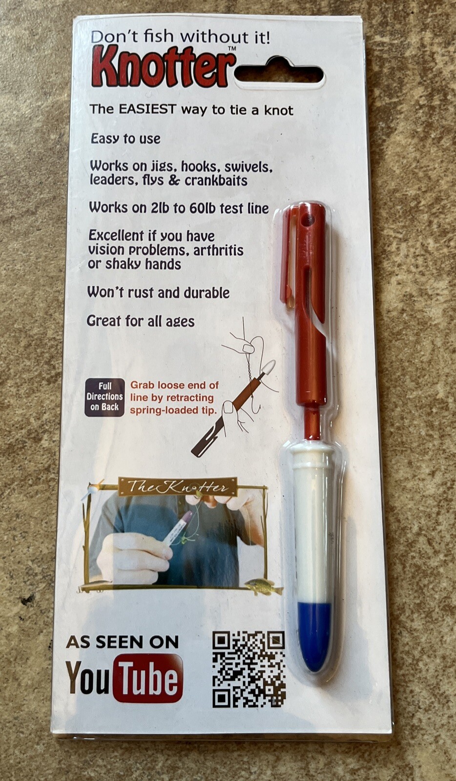 The Knotter Easy to Use Compact and High Quality Fishing Knot Tying Tool A1