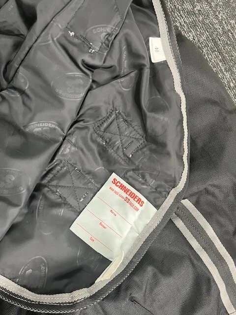 SCHNEIDERS CHALLENGER CUTBACK MINI HORSE WATERPROOF TURNOUT SHEET SIZE 40 - Image 4 of 4