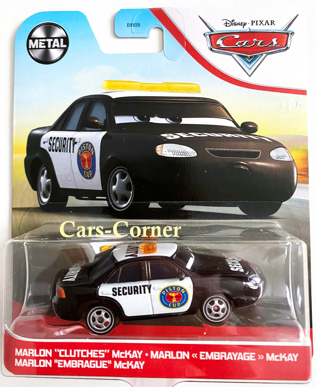 Disney Pixar Cars Marlon "Clutches" McKay 126 The Security Car 2020