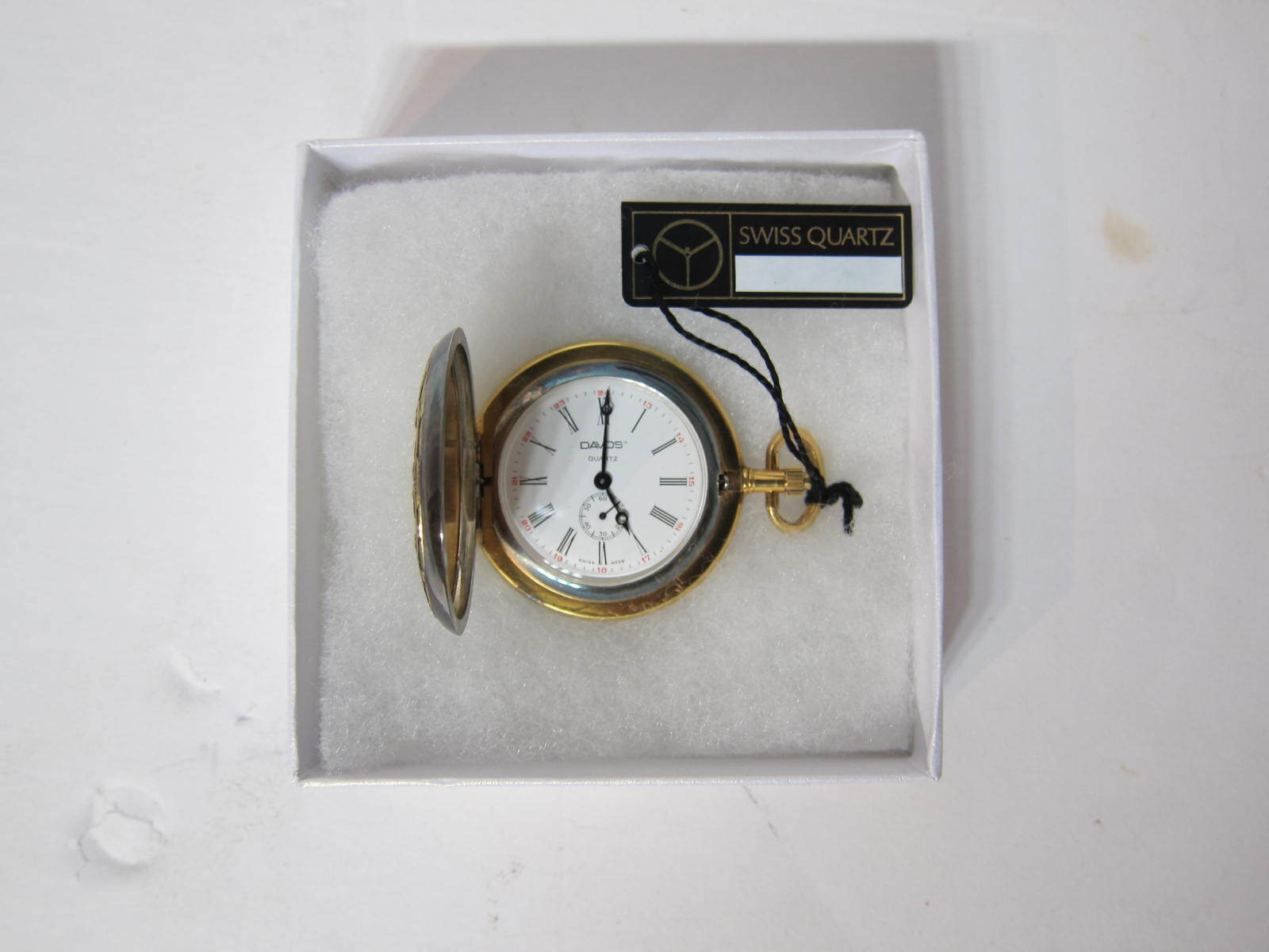 Made, WATCH-Swiss Fully Deer Serviced DAVOS QUARTZ POCKET Buck 2nd Hand, Design, - VintageWatches.PK Made, WATCH-Swiss Fully Deer Serviced DAVOS QUARTZ POCKET Buck 2nd Hand, Design, - vintagewatches.pk