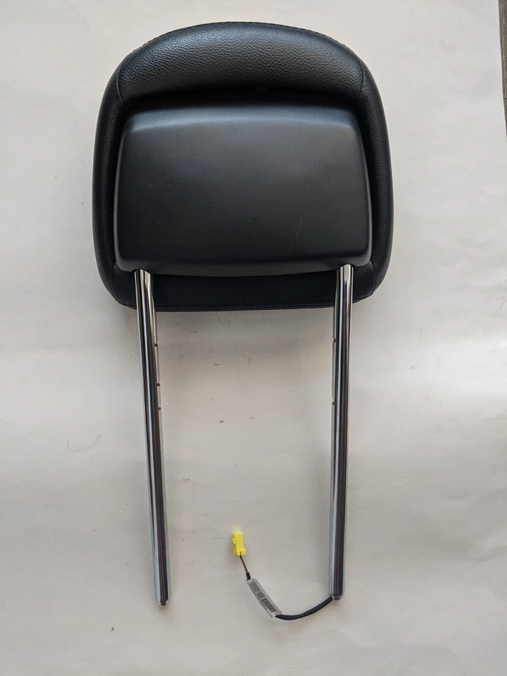 2010-2020 DODGE GRAND CARAVAN TOWN & COUNTRY ACTIVE FRONT HEADREST LEATHER BLACK - Image 3 of 3