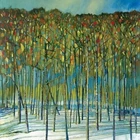 Ford SMITH Spontaneous Frost Limited Giclee Canvas art SIGNED Rare Impressionism