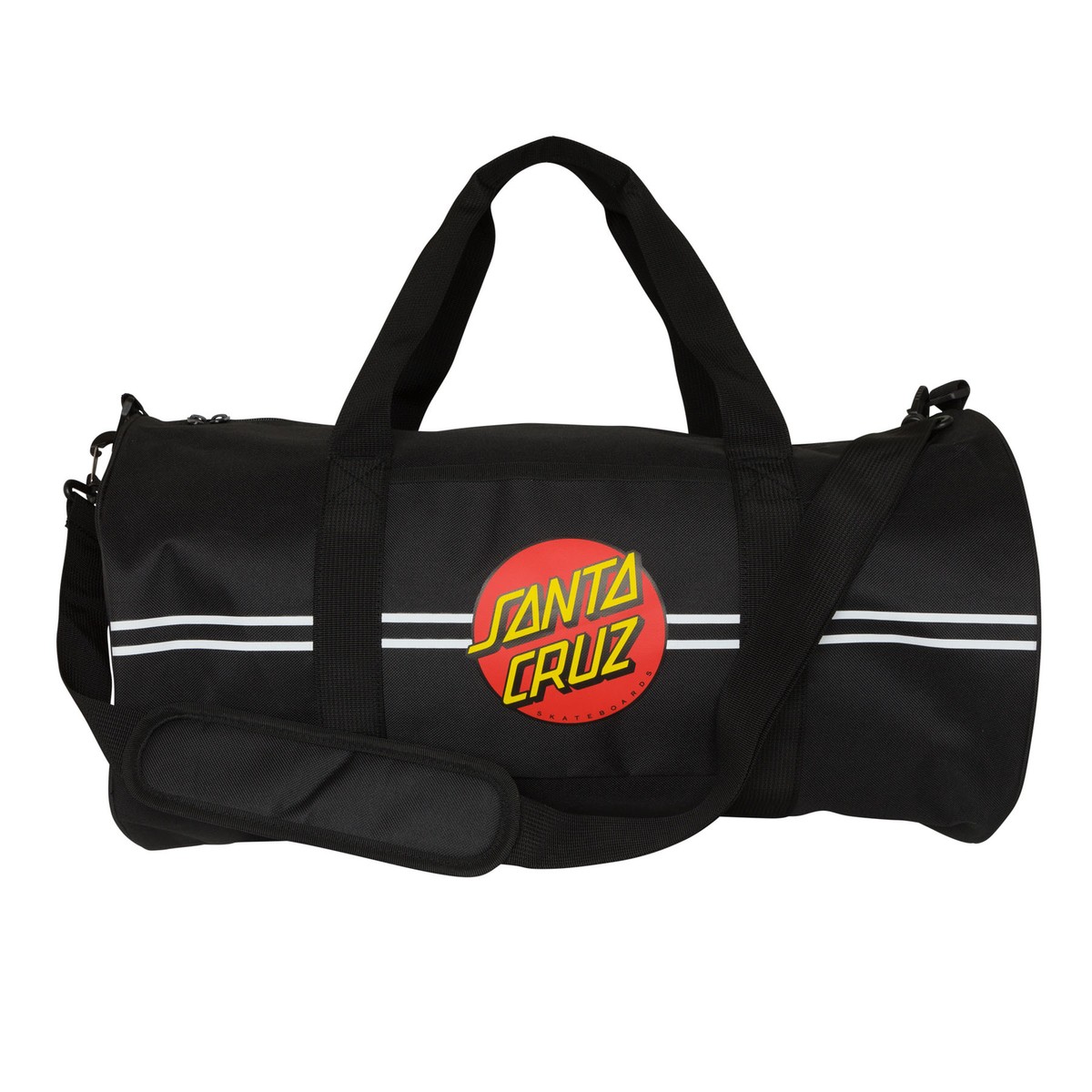 Santa Cruz CLASSIC DOT Skateboard Duffle Bag BLACK | eBay