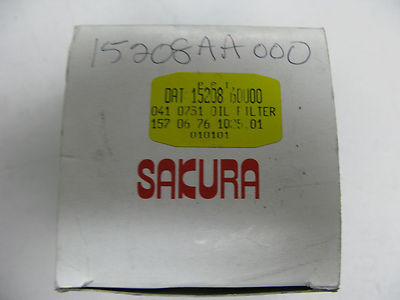 SAKURA C-1805 Engine Oil Filter Fit SUBARU C1805 (15208 SAKURA C-1805 Engine Oil Filter Fit SUBARU C1805 (15208