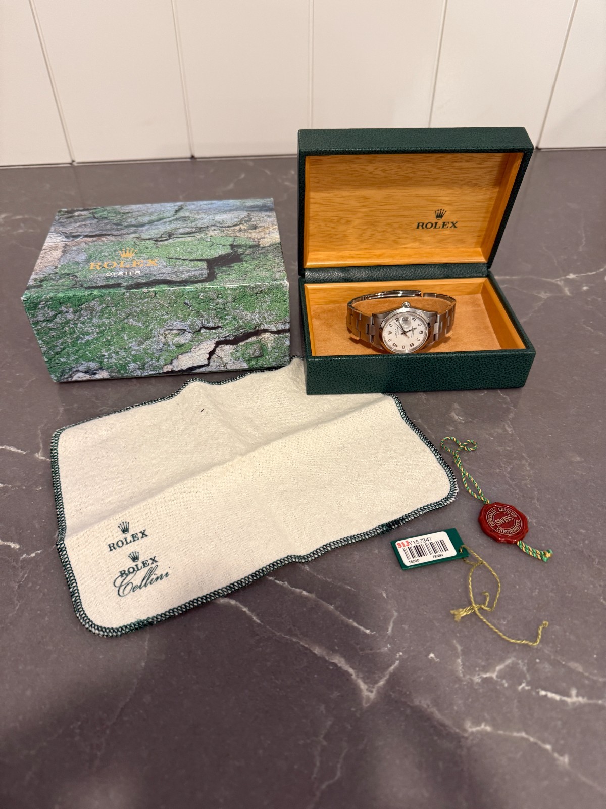 Men's Rolex Oyster Perpetual Date, Reference 15200, 34mm, Stainless Steel