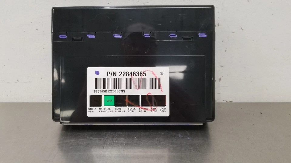 13 雪佛兰 AVALANCHE 1500 身体控制模块 BCM 22846365 — 第 2/4 张图片